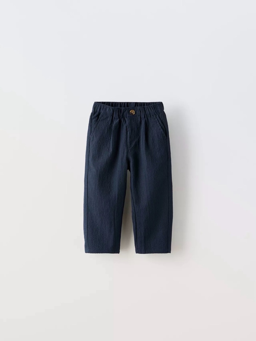 Zara SEERSUCKER PANTS- 2T